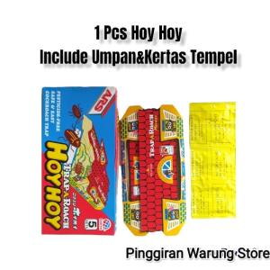 HOY HOY TRAP - Jebakan Perangkap kecoa cicak 1 box isi 5 pcs