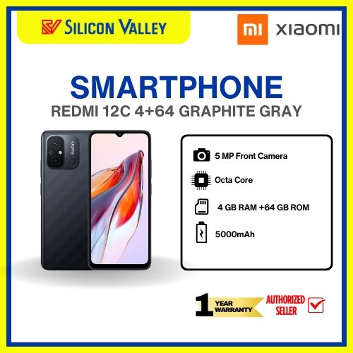Xiaomi Redmi 12C Free Smart SIM CARD+ Load 15 Until Supplies Last 6.