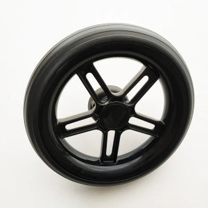 Baby Buggy Back Wheel For Cybex Melio 2/3 Carbon Pushchair Rear Wheel With Tire Bearing Axle Bebe Stroller Replace Accessories