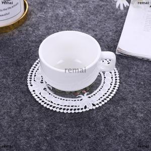 remai 12cm cổ điển ren Coaster placemat thêu thủ công bát cốc cà phê Coaster phong cách Châu Âu vải chống bỏng bảng tấm mat