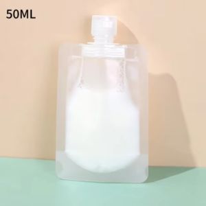 Tas atau Kantong cairan serbaguna wadah Isi Ulang Cairan Shampoo Botol Refill Sabun Travel Reuseable