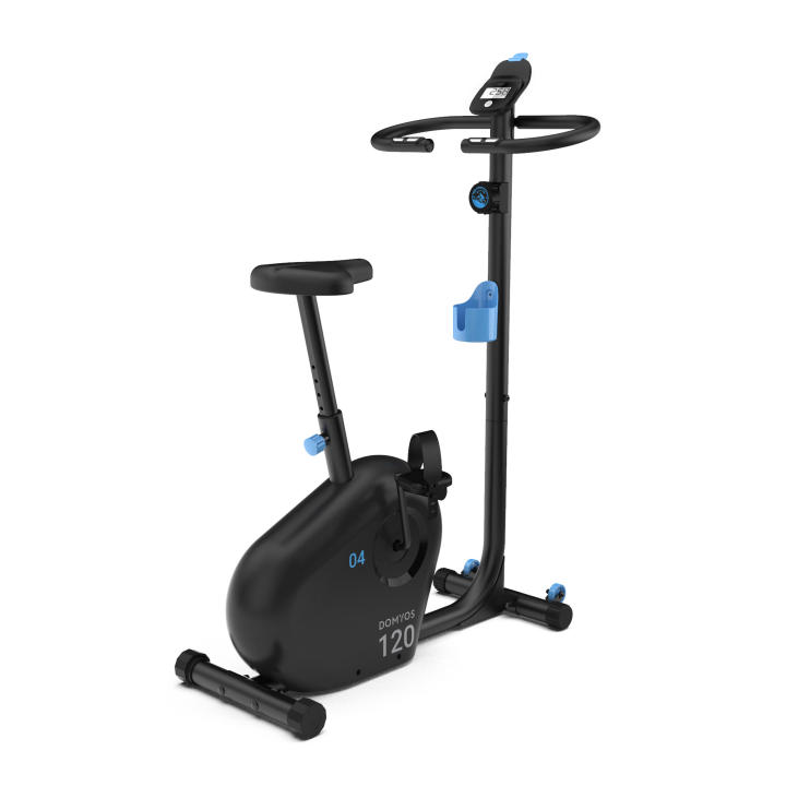 Decathlon Domyos 120 Exercise Bike Ergonomic Handlebars For