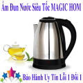 Ấm Siêu Tốc Thông Minh 3 In 1 Masuto Công Nghệ Nhật Bản,  Ấm Đun Nước Siêu Tốc Magic Chế Độ An Toàn Khi Sử Dụng Tự Động Ngắt Khi Nước Sôi Hoạc Cạn Dung Tích 1,7L.. 