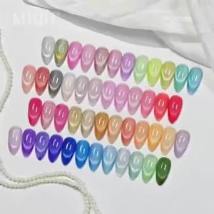 Bộ sơn gel mắt mèo pha lê MIQH 7ml siêu sáng độ bão hòa cao bám chắc không hại móng phù hợp làm quà tặng dịp lễ hội cho nữ thiết kế DIY dùng cho tiệm nail và tại nhà