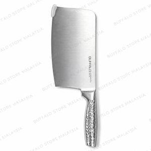 BUFFALO Premium S/S Chopper Knife Cutting Blade Heavy Duty Bone Cutter 牛头牌高级不锈钢斩骨刀砍骨刀大刀 (EC124 / SP174)