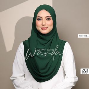 MOOTIARA Plain Warda PIain Warda Instant Shawl (1pc/3pcs)