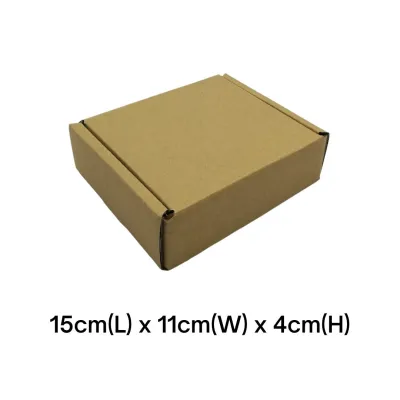 [Small Size] Pizza Box Craft Paper Mailer Box 🔥Gift Box Thick and Hard Material🔥 Packaging Box Cartons Box Kotak 牛皮包装盒