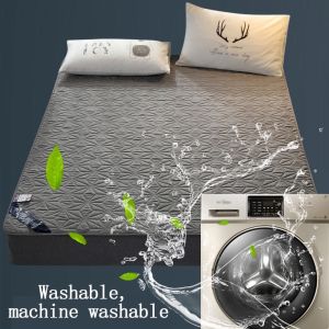 Dreamer Living Waterproof Tilam Kalis Cadar Bed Sheet Single/Twin/Queen/King Mattress Protector Cover Fitted Bedsheet Set Ready Stok 床单