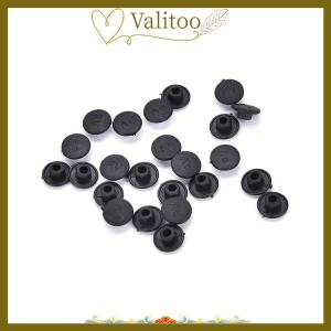 [Valitoo] 20PCS Black Hex Socket Allen Bolt Screw Nut Hexagon Head Cover Cap Protector