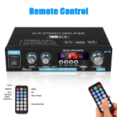 AK35 800W-1200W Home bluetooth Digital Amplifiers Audio 110-220v Class D Home & Car Use Hifi FM Music Subwoofer Speakers with remote control & power amplifier bluetooth amplifier