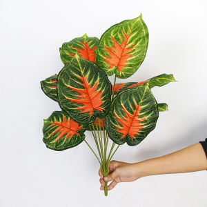 Daun Hias Monstera Persia Palem Plastik Dekorasi Ruangan Rumah Ornamen Artificial Dedaunan COD PBP40