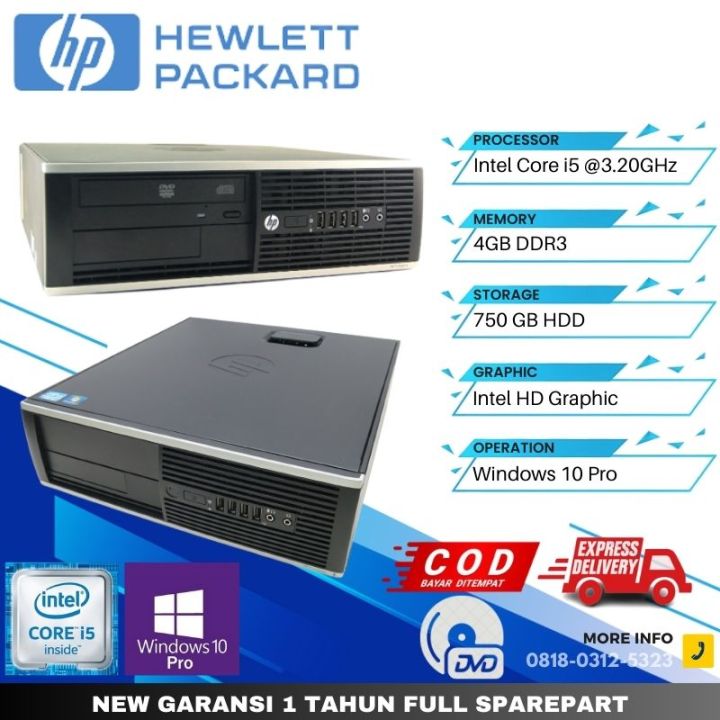 PC MURAH HP COMPAQ PRO 6300 SFF SIAP PAKAI CPU TERMURAH CORE I5