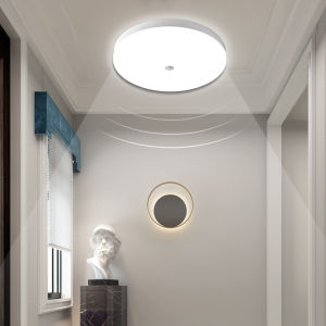 CANMEIJIA Led Motion Sensor Ceiling Lights  Radar 12W 18W Smart PIR Motion Sensor Ceiling Lamps for indoor LIghting Stair Corridor