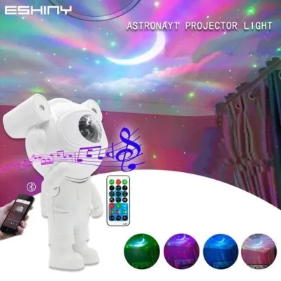 เครื่องฉายกาแล็กซี่นักบินอวกาศ Starry Projector 12 โหมด สำหรับงานปาร์ตี้ หรือ ติดห้องนอนเก๋ๆ โคมไฟโมเดลนักบินอวกาศ