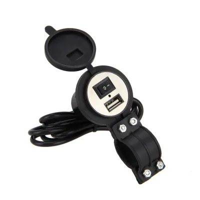 Obral Charger Aki Motor Waterproof / Charger Hp Untuk Motor Anti Air / Alat Charger Hp Dari Aki Untuk Ojol Ojek Gojek Grab Maxim Lalamove