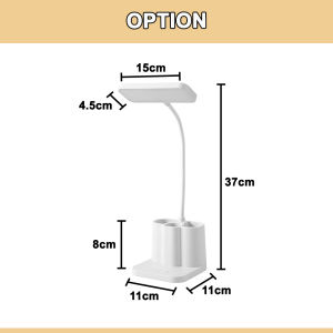 [3 Color Modes] Innohut Adjustable LED Study Lamp Rechargeable Desk Lamp Reading Lamp Lampu Meja Wireless Lampu Baca 桌灯