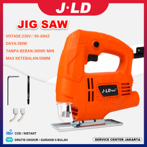 JLD JIG SAW Harga Murah Listrik Mesin Potong Triplek Kayu Gipsum dan Board Gergaji Potong Kayu Jigsaw Triplek