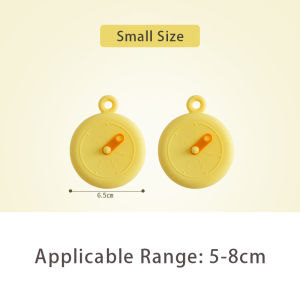 Tầm Nhìn 2 cái/bộ Silicone màng bọc thực phẩm dùng cho thực phẩm Silicone Cling Nắp Chất chịu nhiệt độ Cao màng bọc thực phẩm Với lỗ treo Nhà Bếp Tổ Chức Nắp kín hơi Tái Sử Dụng Thực Phẩm Nắp