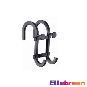 Ellebreen Multifunction Hook No Punch Wall Hanging Bathroom Towel Rack Mobile Phone Holder 1 Piece