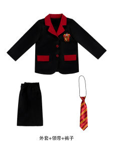 Childrens Halloween Suit Gryffindor College Harry Potter cos Clothing Kindergarten Party Performance Clothing