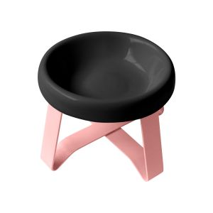 DAWEIF Spine Protection Pet Bowl High Feet Neck Protection Pet Food Bowl with Stand Cat Bowl Pet Supplies