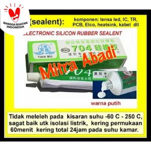 Thermal Glue + Sealant Silicone Grease Tian Mu Putih/White