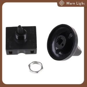 Warm Light 4-Position 3-Speed Fan SELECTOR ROTARY SWITCH Governor with KNOB 13AMP 120V-250V
