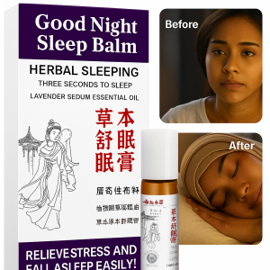 Sleep Balm Herbal Good Night Essential Oil Three Seconds Sleeping Sedum Sleeping