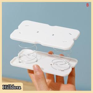 [Hilldora] Creative Spring Holder Tissue Box Automatic Lift Spring Loaded Tissue Box Tissue Spring Bracket Car Tissue Box Spring Holder