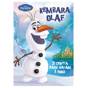 Frozen Buku Cerita Disney Kembara Olaf 3 Kisah dalam 1 untuk Kanak Kanak Padded Hardcover 64 Mukasurat