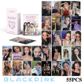 50pcs/box BLACKPINK Laser Photocard LISA JENNIE ROSE JISOO Kpop Album Lomo Cards Postcards. 
