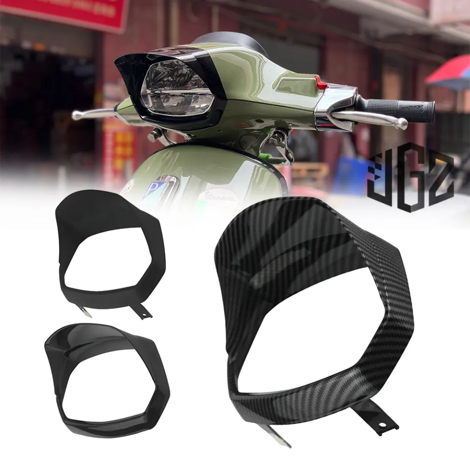 HEADLIGHT BEZEL TRIM Rim Cap Guard Cover For vespa Sprint 150 2016-2022