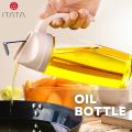 [Random Colour] Cooking Oil Jar Bottle Seasoning Olive Dispenser Bekas Minyak Masak Botol Tapis. 