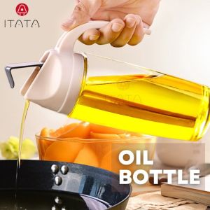 [Random Colour] Cooking Oil Jar Bottle Seasoning Olive Dispenser Bekas Minyak Masak Botol Tapis