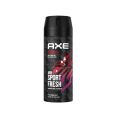 ( ส่งฟรี !! เมื่อซื้อ3กระป๋อง ) แอ็กซ์ สเปรย์ น้ำหอม ระงับกลิ่นกาย ขนาด 50 มล. AXE men deodorant body spray FRESH. 