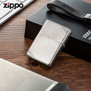 Zippo Classic Windproof Brushed Chrome Repli-ca Vintage Design Pocket Lighter | Zippo 230