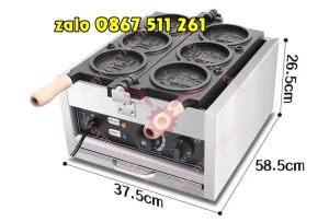 Máy làm bánh đồng xu 10 won hàn quốc
