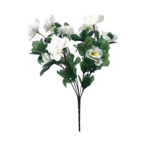 MAOMEI STORE Hoa giả Cành hoa đỗ quyên nhân tạo Nhà máy mô phỏng Cảm giác chân thật Hoa Trà Đỏ Giả Cắm hoa Làm thủ công Mô phỏng hoa đỗ quyên Tiệc cưới