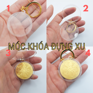 Đồng Xu Nano Coin Bitcoin mạ vàng bạc 24k đồ lưu niệm trang trí sưu tầm quà tặng hội nhóm NANO01