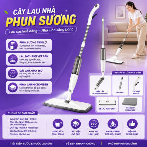 CÂY LAU NHÀ PHUN SƯƠNG CAO CẤP TRƯỜNG HẢI LAU SẠCH THẤM HÚT TỐT