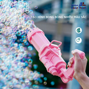 Súng Bắn Bong Bóng Súng Thổi Bong Bóng Xà Phòng Ngoài Trời Cho Trẻ Em CỠ lớn