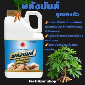 ปุ๋ยน้ำ พลังมันส์ (อะมิโนสูตรลงหัว) แกลลอน 5 L (ดวงตะวันเพชร)