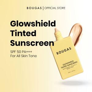 [Bougas Beauty Official] Tinted Sunscreen Glowshield SPF50 PA +++ Lightweight Glowing Finishing  (30ml)