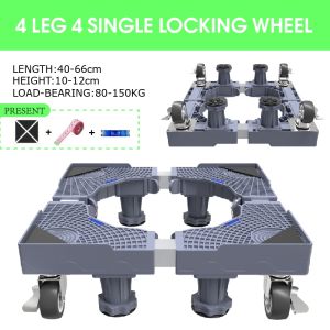 VIGORMIN Refrigerator Rack Stand Special Base Washing Machine Rack Stand Ref Stand With Wheels Heavy