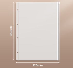 Family ID card storage book Large capacity upgrade with password book Data storage book Inner pages are waterproof and stain-proof High-definition double-sided viewing Can store ID cards for the whole family