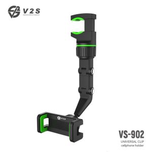 V2S VS-902 Universal Adjustable Clip Cellphone Holder Multi-joint Flexible Adjustment
