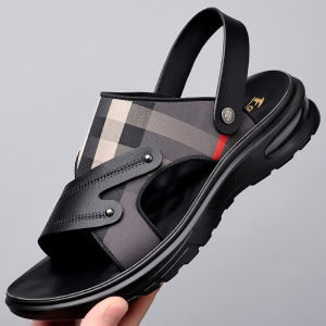 Terlaris Sports Sandal Hiking Kulit Cowok Lentur Musim Panas Gunung Pria Sendal Mendaki Lentur Handmade Olahraga Keren 204