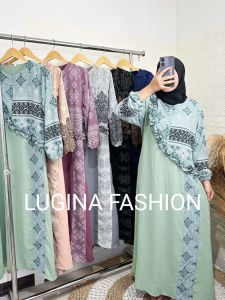 MALINI DRESS BAJU GAMIS FASHION WANITA VIRAL TERBARU GAMIS MUSLIM WANITA KEKINIAN