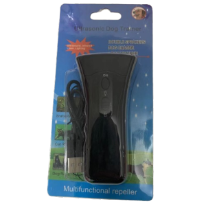 Dog Repeller No Dog Noise Anti Barking Device Ultrasonic Dog Bark Deterrent Devices Training 3 Modes USB Rechargeable