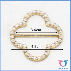 Dovin แหวนจั๊มชายเสื้อ  ห่วงเข็มกลัด แบบไร้เข็ม พร้อมส่งในไทย brooch